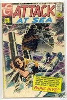 Attack At Sea #5 (Oct 1968) Charlton Comics