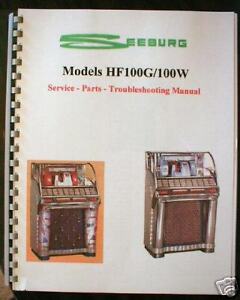 Seeburg G & W Jukebox Manual | eBay