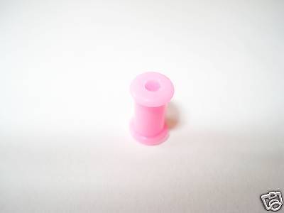 4mm flesh tunnel. Flexible Silicone Flesh Tunnel