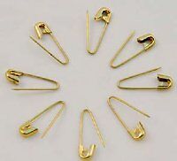 Coilless Safety Pins