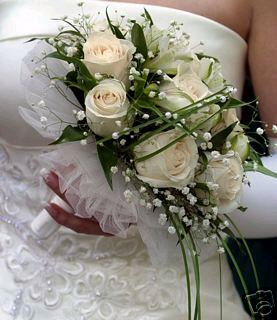 Cream Rose Posy