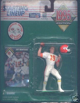 STARTING LINEUP 1995 RETIREMENT EDITION JOE MONTANA  