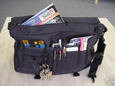 Kluge COMPUTER messenger book bag briefcase computer case tote 