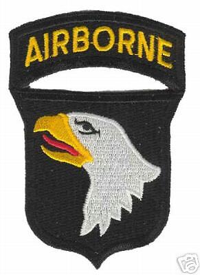 ARMY 101ST AIRBORNE MILITARY JACKET VEST CLOTH PATCH  