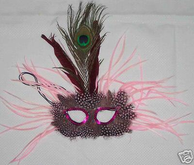 Pretty In Pink PROM Party Mask Girl Child Teen Costume  