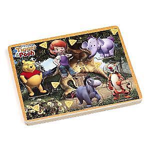 DISNEY PLAYHOUSE TIGGER POOH WOODEN PUZZLE WITH SOUND  