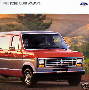 1989 Ford club wagon for sale #2