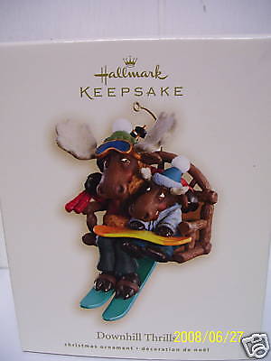 Hallmark Downhill Thrills Ski Ornament  