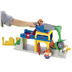 Fisher Price Little People Fun sound Construction crane  