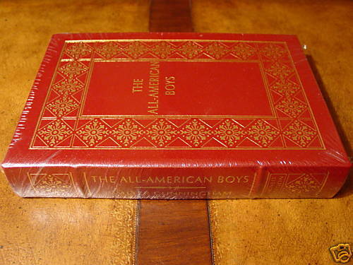 Easton Press ALL AMERICAN BOYS Cunningham SIGNED SEALED  