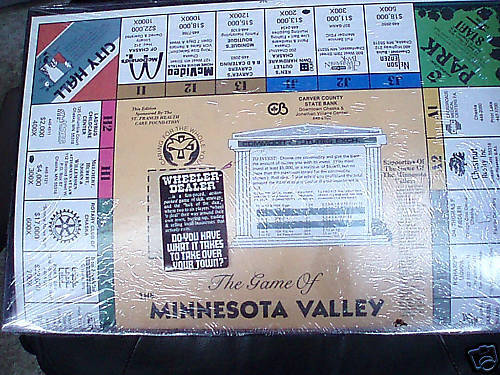 WHEELER DEALER The Game of the Minnesota Valley (NEW)  