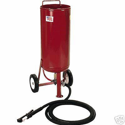 SANDBLASTER 125 PSI   150 Lb Capacity   ASME Certified  