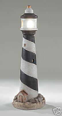 34 LIGHTHOUSE outdoor cement garden Statue  