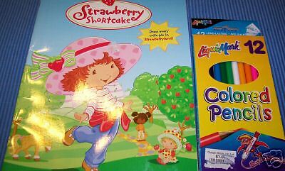 NEW STRAWBERRY SHORTCAKE HOW TO DRAW & COLORED PENCILS  