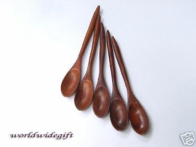 Wood Utensil 5 Rosewood Coffee Tea Spoon 5 UNVARNISHED  