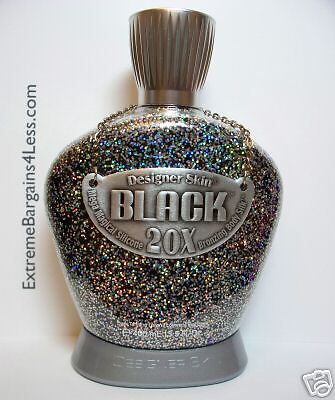 Designer Skin BLACK 20x BRONZERS BRONZER Tanning Lotion  