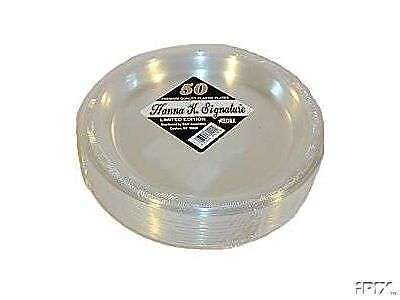 Clear Plastic Plates 250 Wedding / Party  