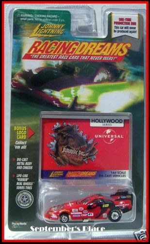 Jurassic Park Johnny Lightning Racing Dreams  