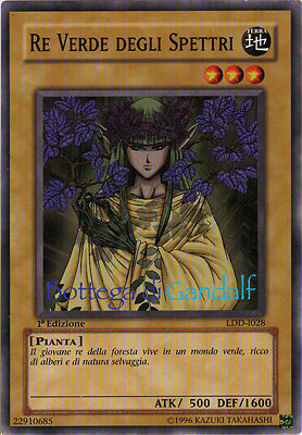 YU GI OH 3 COPIE RE VERDE DEGLI SPETTRI LDD I028  