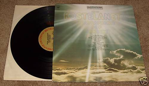 AUDIOPHILE Kostelanetz QUADRAPHONIC Pop CBS CQ32856 LP  