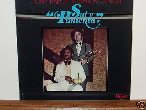 TONY PABON Y SANDY CERON/SAL Y PIMIENTA LP  