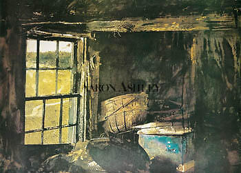 SPLIT ASH BASKET by Andrew Wyeth  