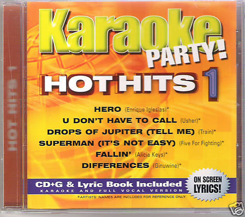 KARAOKE   KARAOKE PARTY HOT HITS (VOL. 1) (CD+G) CD 056775836023 