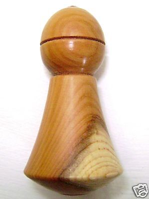Light pull, cord pull  or curtain pull in yew wood