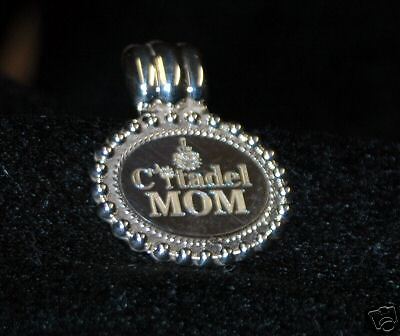 STERLING SILVER CITADEL MOM PENDANT SLIDE  