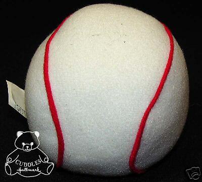 Baseball Rattle Dakin Plush Ball Baby Sport Ball Stuffed Animal Soft 