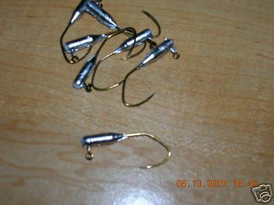 50 1/16oz tube jigs w Matzuo #2 sickle hooks  