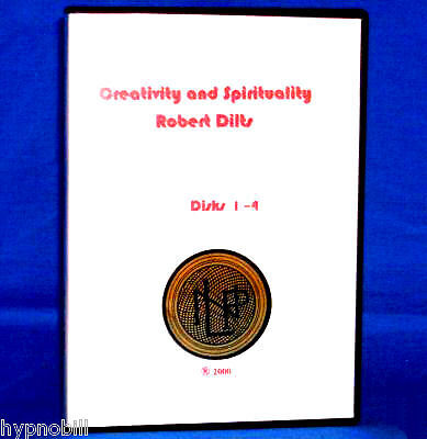 CREATIVITY SPIRITUALITY Robert Dilts 4 DVD NLP Hypnosis  