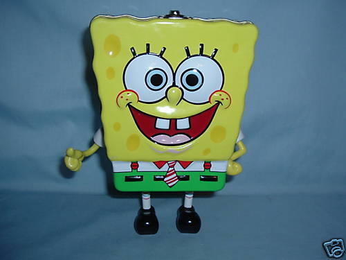 SpongeBob Squarepants collectible 2004 Tin item #40214  
