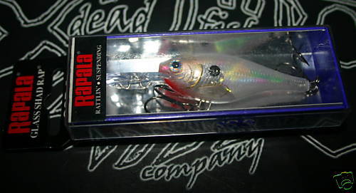 RAPALA SHADRAP GLASS Shad Rap Fishing Lure GSR 5 Glass  