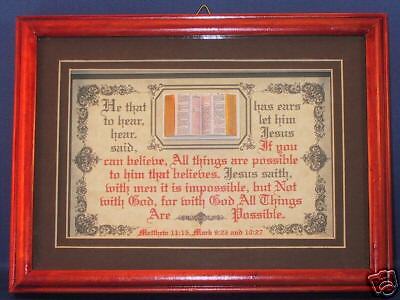 Bible,Verses,Scripture,Framed,Plaques,Christian Gifts  