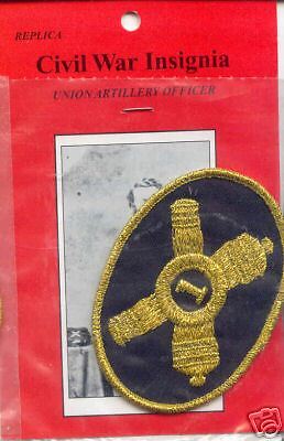 NEW CIVIL WAR INSIGNIA UNION ARTILLERY OFFICER PATCH  