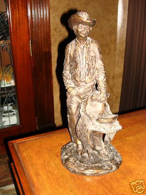 Daniel Monfort Sculpture of A Cowboy Mint