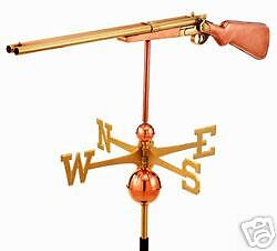 vintage shotgun hunting COPPER WEATHERVANE WEATHER VANE  