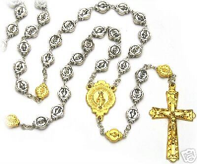 ITALIAN MIRACLE ROSARY Catholic Prayer Beads Jewelry  