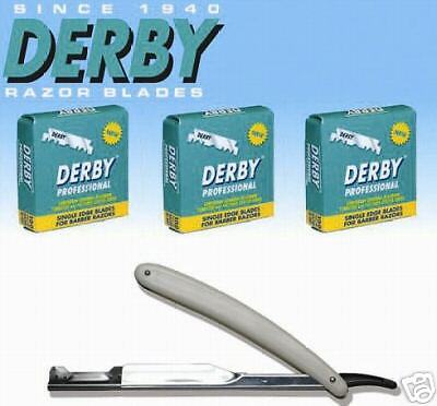 300 DERBY PROFESSIONAL SINGLE EDGE BLADES w FREE RAZOR  