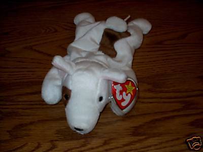 как выглядит TY Beanie Baby "Butch" The Dog MWMT 5th Gen Retired фото