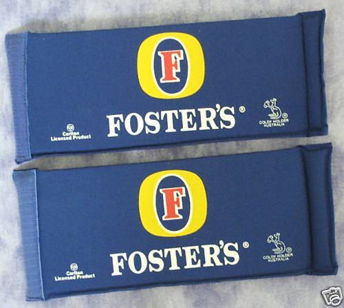 FOSTERS BEER (Australia) Stubby/Can holders x 2  NEW  