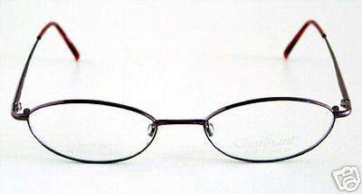 Charmant CH 8523 Titanium Eyeglasses PL Plum 50mm  