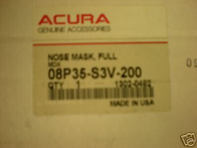 2001 2003 ACURA MDX OEM NOSE MASK PART# 08P35 S3V 201  