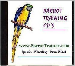 Teach your bird or Parrot to Talk training Cd  