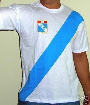 Sporting Cristal T Shirt Peru Soccer Futbol s M L XL
