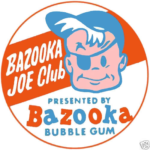 NEW T SHIRT BAZOOKA JOE BUBBLE GUM RETRO VINTAGE  