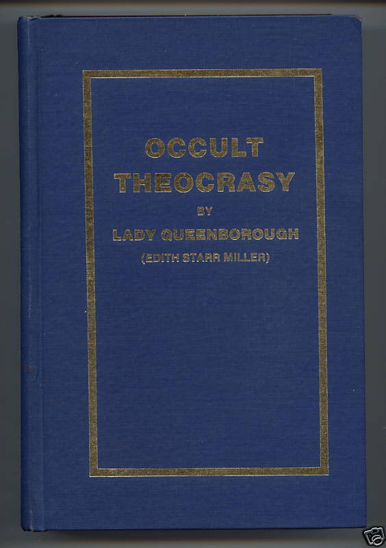 Occult Theocrasy Lady Queenborough, Edith Starr Miller  