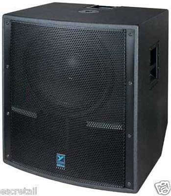 Yorkville LS801PB   Powered Subwoofer, 1500w, 1x18 inch  