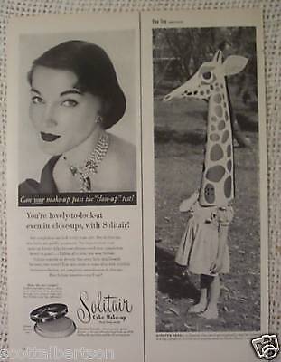 50s VINTAGE ADS TOOTHPASTE DATE BAIT TOOTHBRUSH COLGATE  